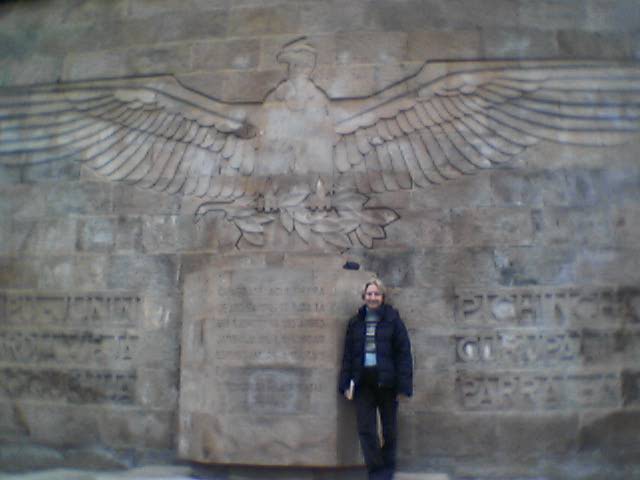 Monument op Cerro San Martin.